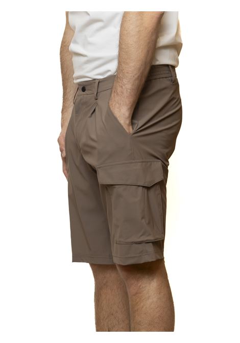 bermuda cotone marrone PEOPLE OF SHIBUYA | OMONOPM950-260